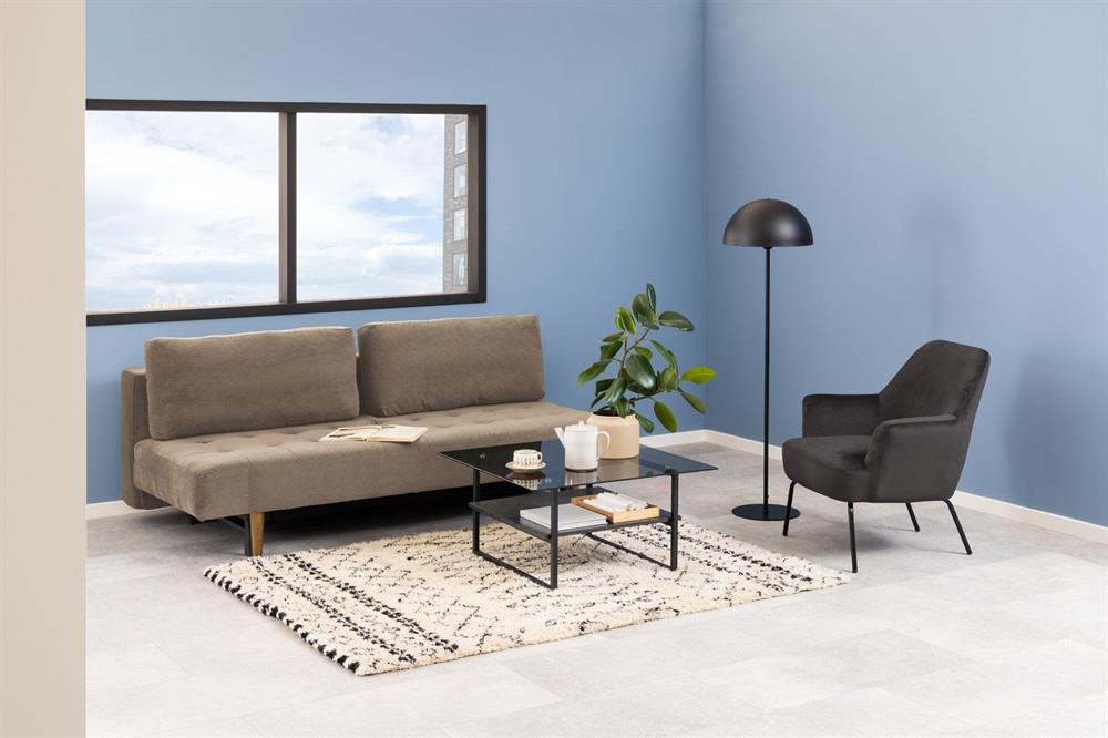 Sleeper Sofa East Brussels | size: Width: 200cm, Height: 83cm, Depth: 105cm | color: Beige | image: 7 | variant: 1006054
