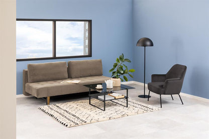 Sleeper Sofa East Brussels | size: Width: 200cm, Height: 83cm, Depth: 105cm | color: Beige | image: 7 | variant: 1006054