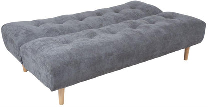 Sleeper Sofa East Burgos | size: Width: 186cm, Height: 87cm, Depth: 101cm | color: Gray | image: 2 | variant: 1006272