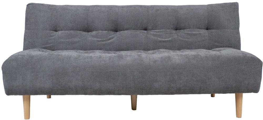 Sleeper Sofa East Burgos | size: Width: 186cm, Height: 87cm, Depth: 101cm | color: Gray | image: 3 | variant: 1006272