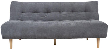 Sleeper Sofa East Burgos | size: Width: 186cm, Height: 87cm, Depth: 101cm | color: Gray | image: 3 | variant: 1006272