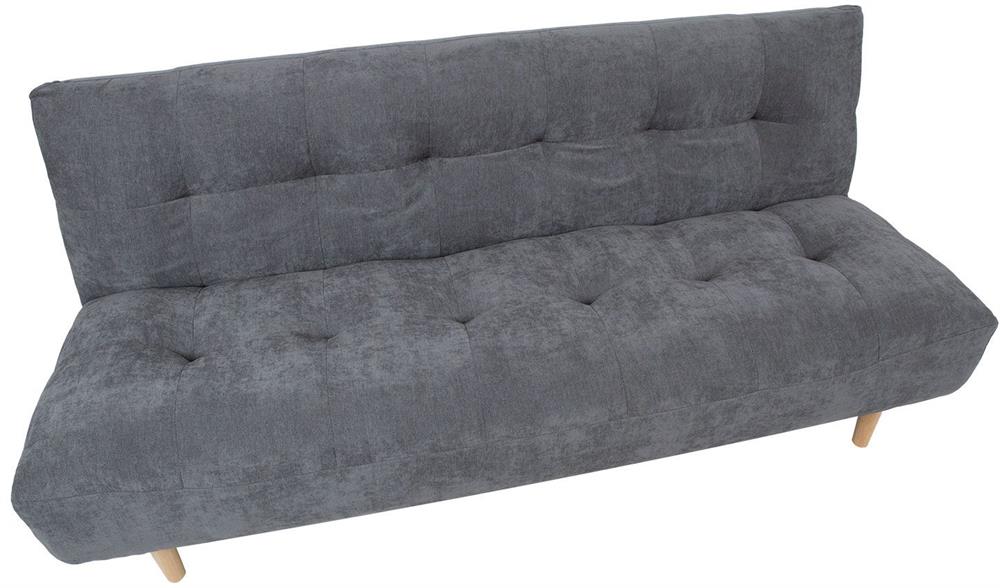 Sleeper Sofa East Burgos | size: Width: 186cm, Height: 87cm, Depth: 101cm | color: Gray | image: 4 | variant: 1006272