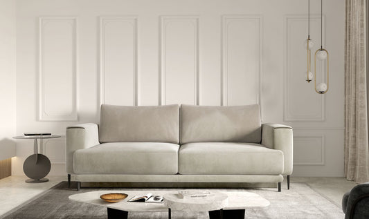 Sleeper Sofa East Grantham 15 | size: Width: 90cm, Height: 90cm, Depth: 260cm | color: Sola | image: 1 | variant: 1017832