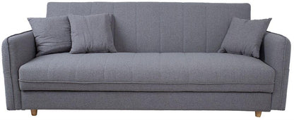 Sleeper Sofa East Salamanca | size: Width: 200cm, Height: 93cm, Depth: 88cm | color: Gray | image: 3 | variant: 1006261