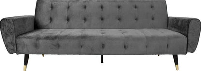 Sleeper Sofa Falun 1 | size: Width: 83cm, Height: 82cm, Depth: 214cm | color: Gray | image: 2 | variant: 1012843