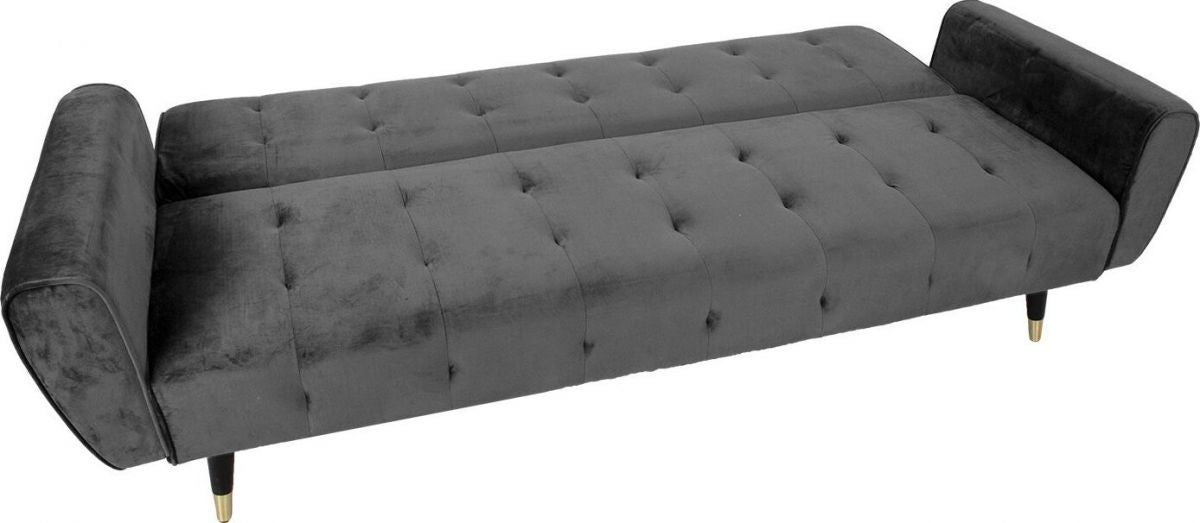 Sleeper Sofa Falun 1 | size: Width: 83cm, Height: 82cm, Depth: 214cm | color: Gray | image: 3 | variant: 1012843