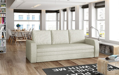 Sleeper Sofa Inversa | size: Width: 220cm, Height: 89cm, Depth: 83cm | color: Beige | image: 0 | variant: 1001308