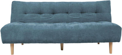 Sleeper Sofa Kiruna 1 | size: Width: 186cm, Height: 87cm, Depth: 101cm | color: Blue | image: 3 | variant: 1017593