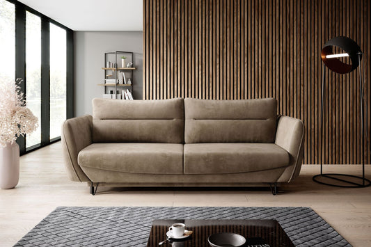 Sleeper Sofa Silva 21 | size: Width: 95cm, Height: 90cm, Depth: 236cm | color: Nube | image: 1 | variant: 1017495