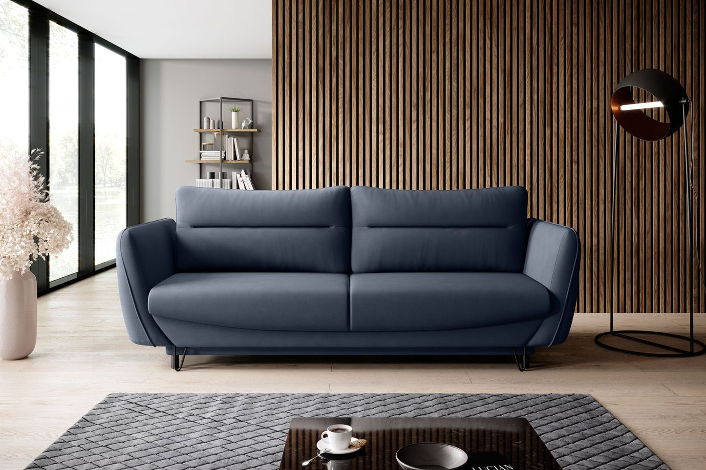 Sleeper Sofa Silva 29 | size: Width: 95cm, Height: 90cm, Depth: 236cm | color: Poco | image: 1 | variant: 1017503