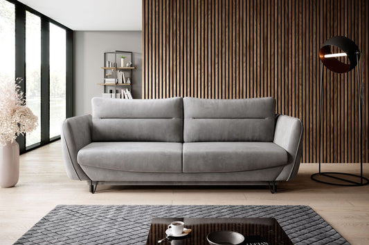 Sleeper Sofa Silva 7 | size: Width: 95cm, Height: 90cm, Depth: 236cm | color: Nube | image: 1 | variant: 1017481