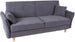 Sleeper Sofa Sleaford | size: Width: 195cm, Height: 88cm, Depth: 84cm | color: Gray | image: 1 | variant: 1000292