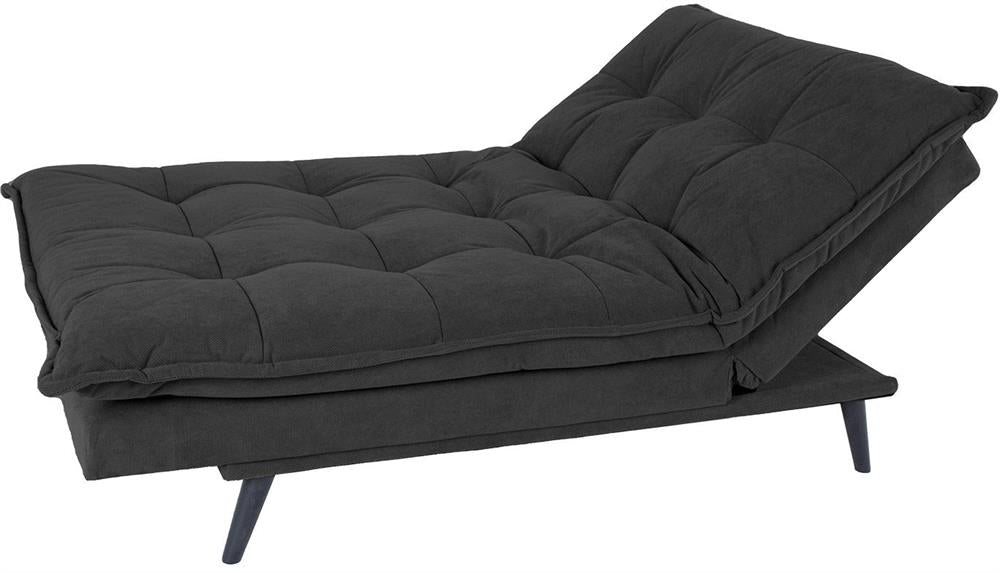 Sleeper Sofa Spry | size: Width: 193cm, Height: 89cm, Depth: 92cm | color: Black | image: 2 | variant: 1002013