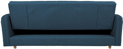 Sleeper Sofa Visby 2 | size: Width: 200cm, Height: 93cm, Depth: 88cm | color: Blue | image: 5 | variant: 1017585