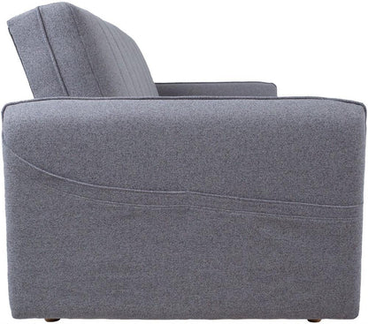 Sleeper Sofa Visby | size: Width: 200cm, Height: 93cm, Depth: 88cm | color: Gray | image: 7 | variant: 1017583