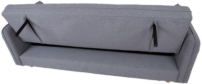 Sleeper Sofa Visby | size: Width: 200cm, Height: 93cm, Depth: 88cm | color: Gray | image: 9 | variant: 1017583