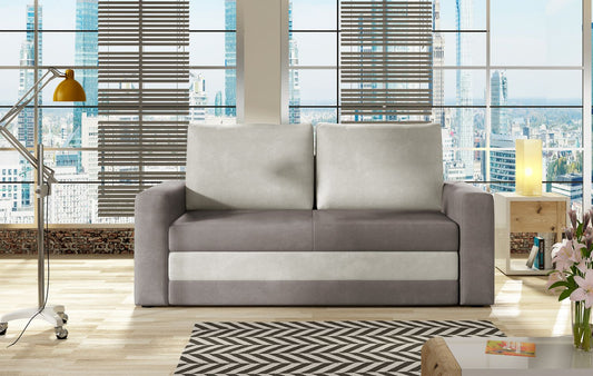 Sleeper Sofa Wave 1 | size: Width: 151cm, Height: 90cm, Depth: 90cm | color: Gray | image: 1 | variant: 1014052