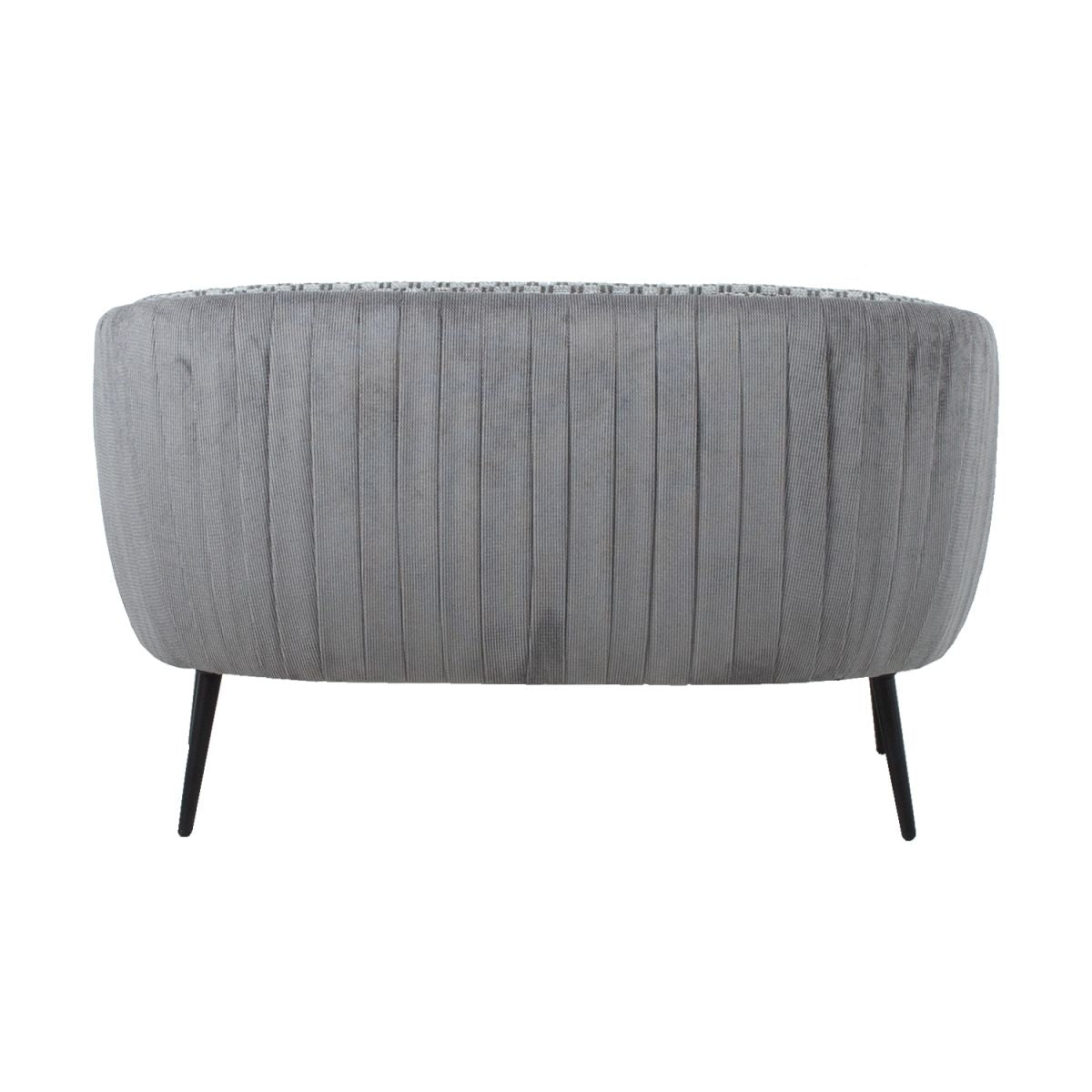 Sofa Accent | size: Width: 129cm, Height: 74cm, Depth: 80cm | color: Gray | image: 4 | variant: 1011730