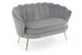 Sofa Amorinito | size: Width: 133cm, Height: 77cm, Depth: 77cm | color: Gray | image: 1 | variant: 1000171