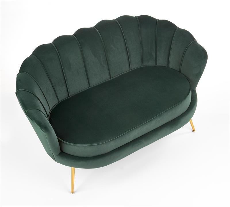 Sofa Amorinito | size: Width: 133cm, Height: 77cm, Depth: 77cm | color: Green | image: 2 | variant: 1000169