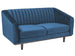 Sofa Asprey | size: Width: 150cm, Height: 78cm, Depth: 60cm | color: Blue | image: 1 | variant: 1000216