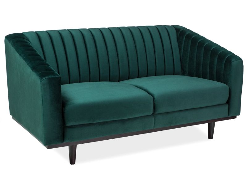 Sofa Asprey | size: Width: 150cm, Height: 78cm, Depth: 60cm | color: Green | image: 1 | variant: 1000215