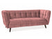 Sofa Castello 3 | size: Width: 200cm, Height: 78cm, Depth: 85cm | color: Pink | image: 1 | variant: 1000179