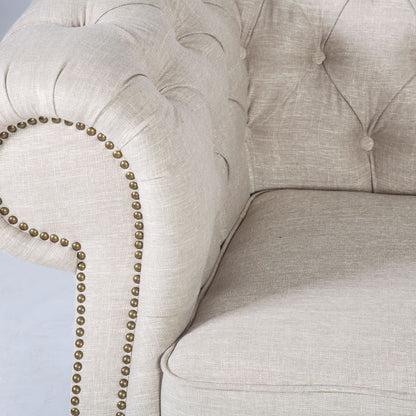 Sofa East Berkhamsted | size: Width: 180cm, Height: 77cm, Depth: 99cm | color: Beige | image: 1 | variant: 1005033