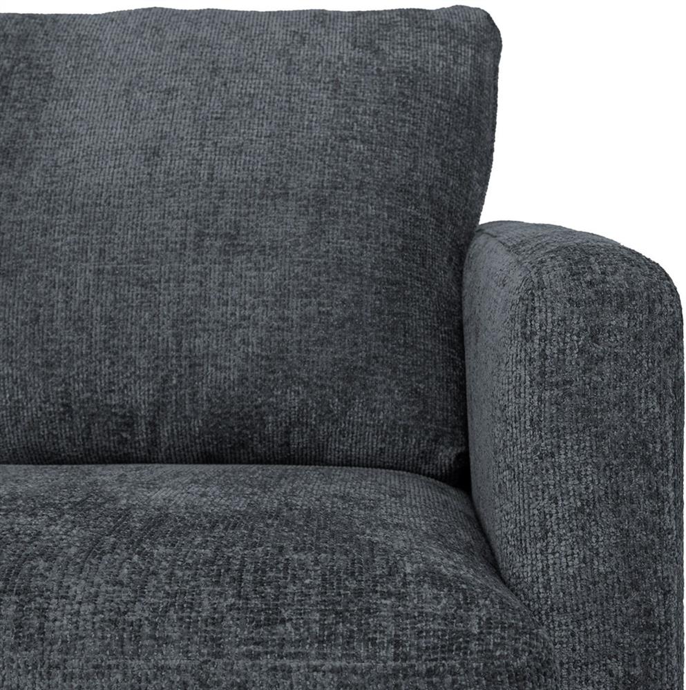 Sofa Linell | size: Width: 159cm, Height: 83cm, Depth: 89cm | color: Gray | image: 5 | variant: 1017596