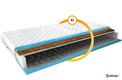 Spring Mattress Leatherhead 22 | size: Length: 200cm, Width: 140cm | image: 2 | variant: 1014173