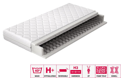 Spring Mattress Orsola 5 | size: Length: 200cm, Width: 90cm | image: 2 | variant: 1013036
