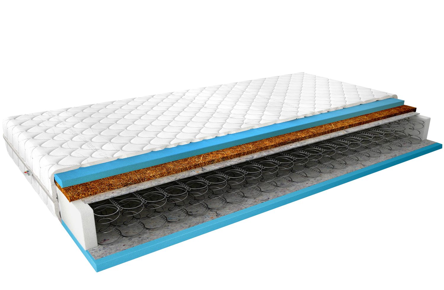 Spring Mattress Oslo 10 | size: Length: 200cm, Width: 80cm | image: 1 | variant: 1013181