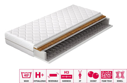 Spring Mattress Oslo 31 | size: Length: 200cm, Width: 200cm | image: 2 | variant: 1013202