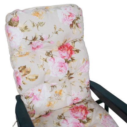 Sun Lounger Baden-baden 2 | size: Length: 165cm, Width: 57cm, Height: 100cm | color: Multicolor/Pink | image: 2 | variant: 1002836