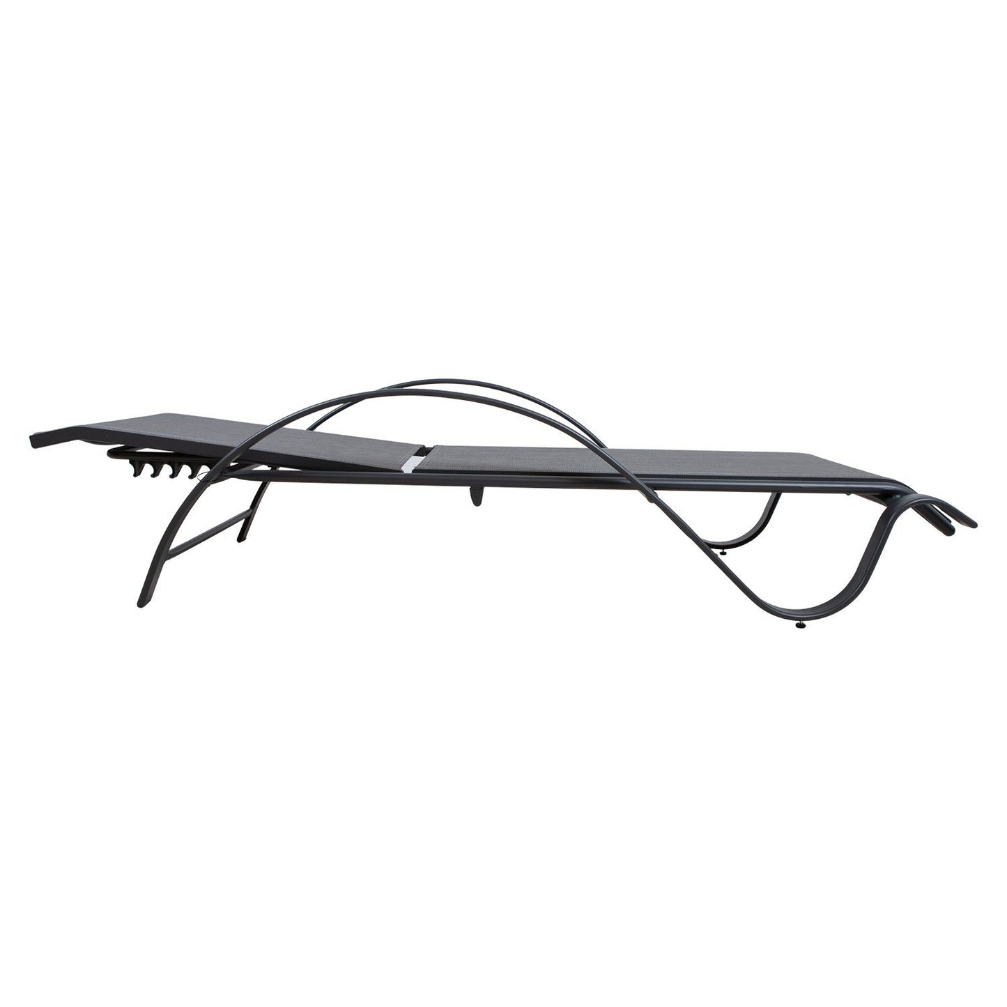 Sun Lounger Boston 2 | size: Length: 194cm, Width: 67cm, Height: 95cm | color: Gray | image: 1 | variant: 1017785