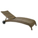 Sun Lounger Didcot | size: Length: 196cm, Width: 73cm, Height: 99cm | color: Brown | image: 1 | variant: 1000687