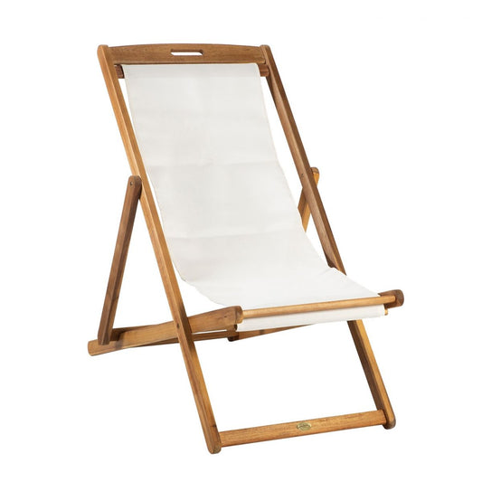 Sun Lounger East Warwick | size: Length: 108cm, Width: 65.5cm, Height: 105cm | color: White | image: 1 | variant: 1005161