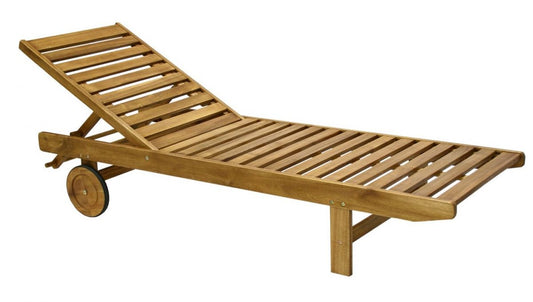 Sun Lounger East Warwick | size: Length: 193cm, Width: 60cm, Height: 30cm | color: Natural | image: 0 | variant: 1005160