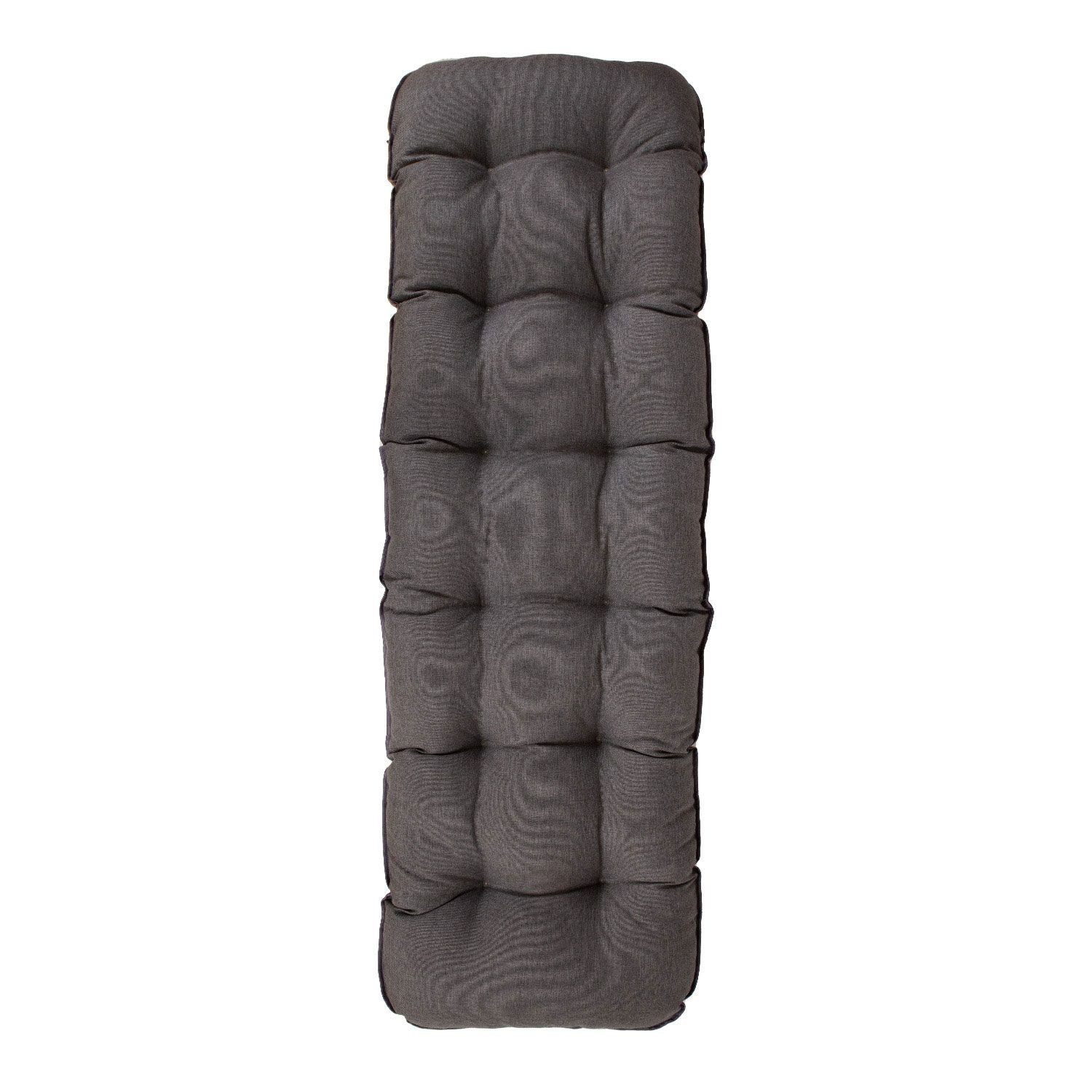 Sun Lounger Petersfield | size: Length: 165cm, Width: 57cm, Height: 100cm | color: Gray | image: 1 | variant: 1000660