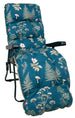 Sun Lounger Petersfield | size: Length: 165cm, Width: 57cm, Height: 100cm | color: Multicolor/Blue | image: 0 | variant: 1000658