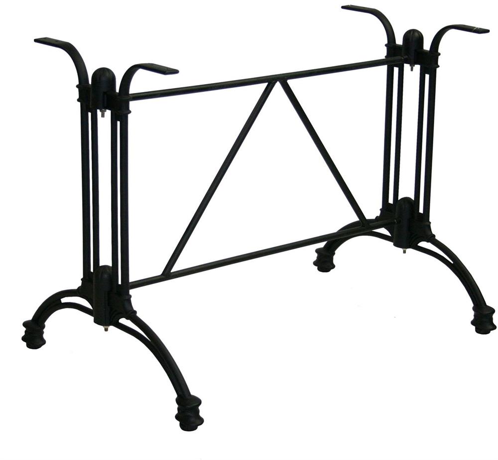 Table Legs Cafe | size: Height: 72cm, Diameter: 2cm | color: Black | image: 1 | variant: 1016816