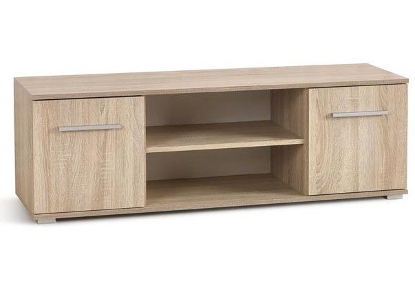 TV Table Ankara | size: Length: 40cm, Width: 137cm, Height: 44cm | color: Oak | image: 0 | variant: 1003105