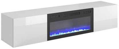 TV Table Antwerp | size: Length: 38cm, Width: 180cm, Height: 37cm | color: White | image: 0 | variant: 1007545