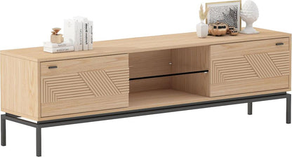 TV Table Cindy | size: Length: 40cm, Width: 180cm, Height: 55cm | color: Oak | image: 1 | variant: 1017041