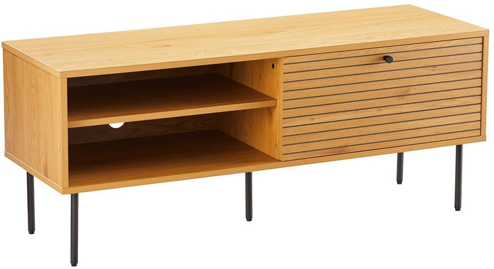 TV Table East Le Havre | size: Length: 40cm, Width: 120cm, Height: 50cm | color: Oak | image: 2 | variant: 1006372