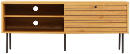 TV Table East Le Havre | size: Length: 40cm, Width: 120cm, Height: 50cm | color: Oak | image: 3 | variant: 1006372