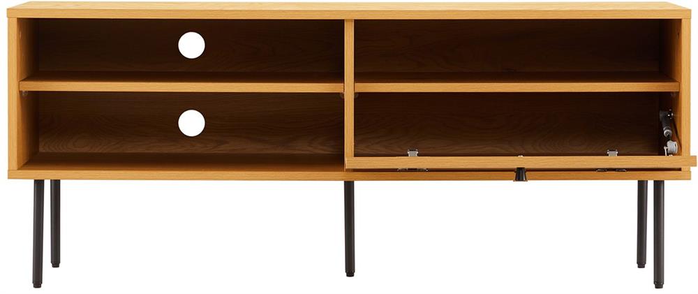 TV Table East Le Havre | size: Length: 40cm, Width: 120cm, Height: 50cm | color: Oak | image: 4 | variant: 1006372