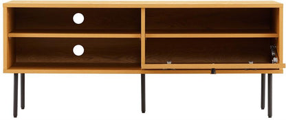 TV Table East Le Havre | size: Length: 40cm, Width: 120cm, Height: 50cm | color: Oak | image: 4 | variant: 1006372