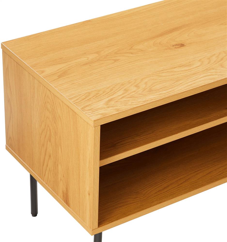 TV Table East Le Havre | size: Length: 40cm, Width: 120cm, Height: 50cm | color: Oak | image: 5 | variant: 1006372