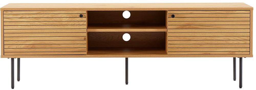 TV Table East Le Havre | size: Length: 40cm, Width: 150cm, Height: 50cm | color: Oak | image: 4 | variant: 1006374